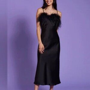 Lucy Paris Flora Feather Dress